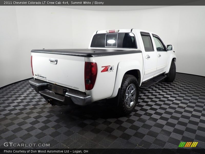 Summit White / Ebony 2011 Chevrolet Colorado LT Crew Cab 4x4