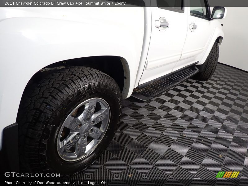 Summit White / Ebony 2011 Chevrolet Colorado LT Crew Cab 4x4