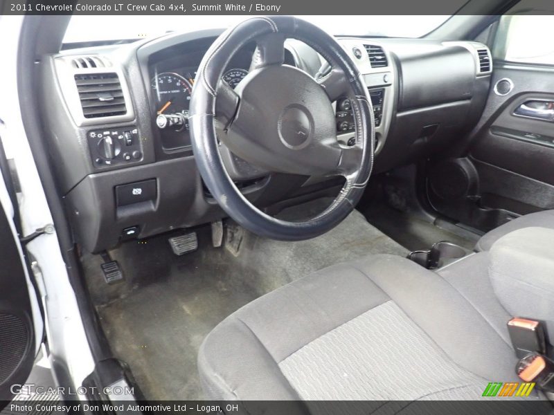 Summit White / Ebony 2011 Chevrolet Colorado LT Crew Cab 4x4