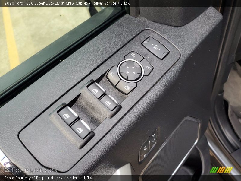 Silver Spruce / Black 2020 Ford F250 Super Duty Lariat Crew Cab 4x4