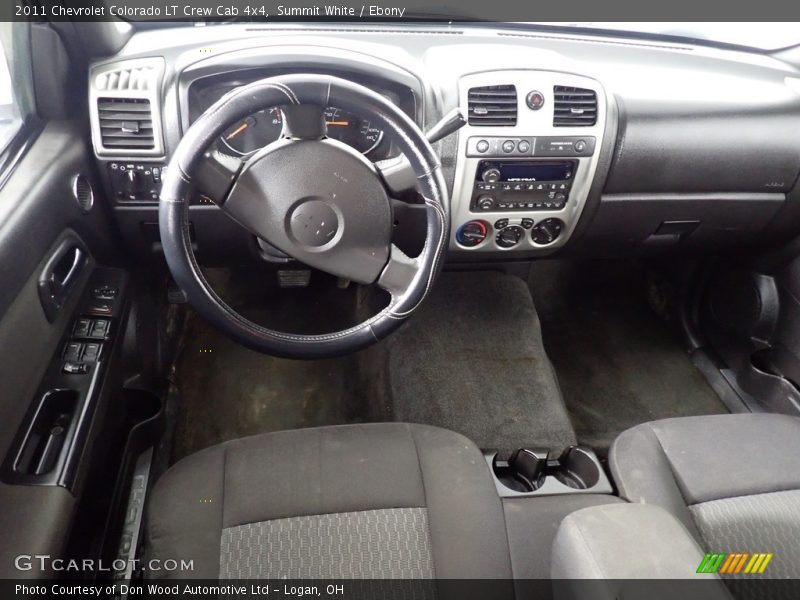 Summit White / Ebony 2011 Chevrolet Colorado LT Crew Cab 4x4