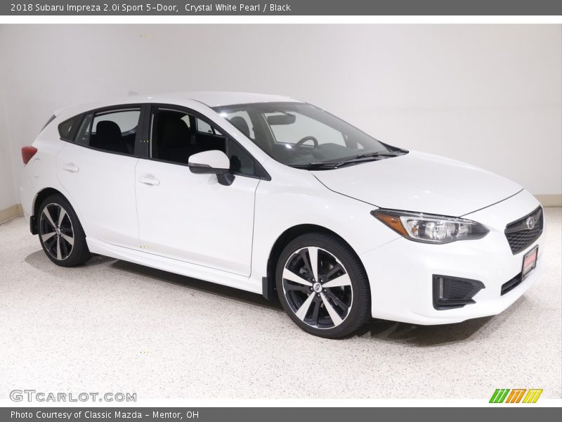 Crystal White Pearl / Black 2018 Subaru Impreza 2.0i Sport 5-Door