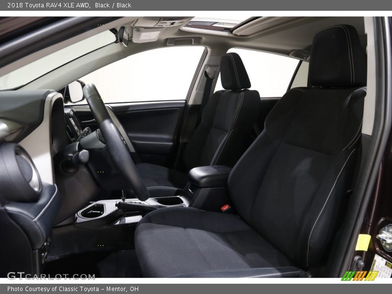 Black / Black 2018 Toyota RAV4 XLE AWD