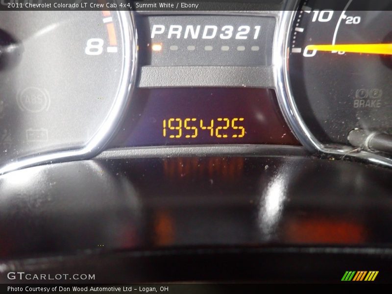 Summit White / Ebony 2011 Chevrolet Colorado LT Crew Cab 4x4