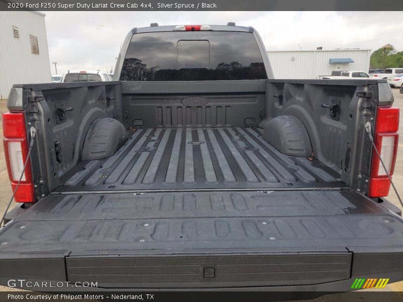 Silver Spruce / Black 2020 Ford F250 Super Duty Lariat Crew Cab 4x4
