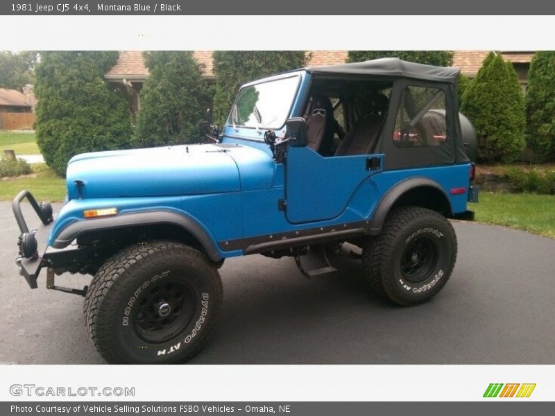 Front 3/4 View of 1981 CJ5 4x4