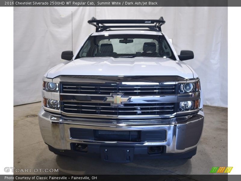 Summit White / Dark Ash/Jet Black 2016 Chevrolet Silverado 2500HD WT Regular Cab