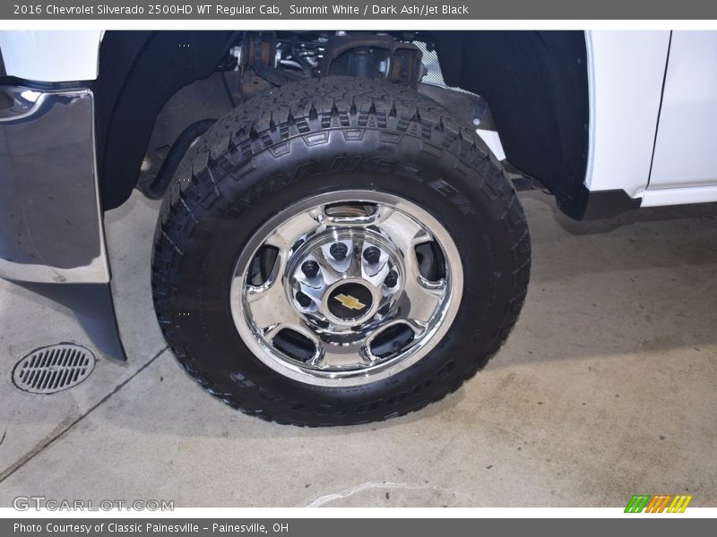 Summit White / Dark Ash/Jet Black 2016 Chevrolet Silverado 2500HD WT Regular Cab