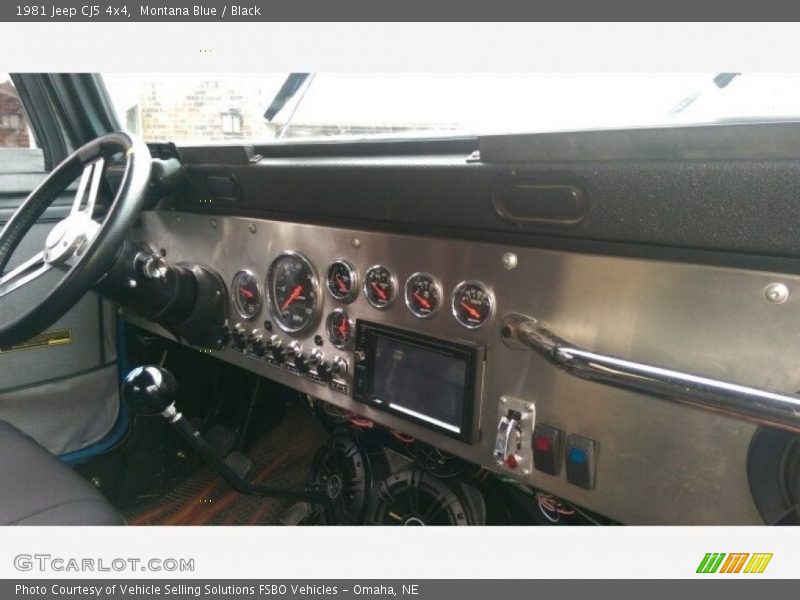 Dashboard of 1981 CJ5 4x4