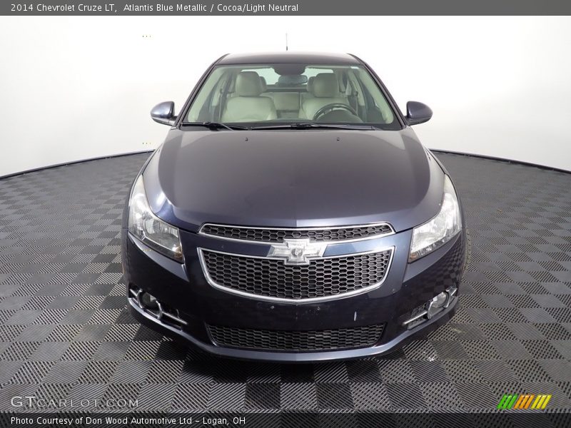 Atlantis Blue Metallic / Cocoa/Light Neutral 2014 Chevrolet Cruze LT
