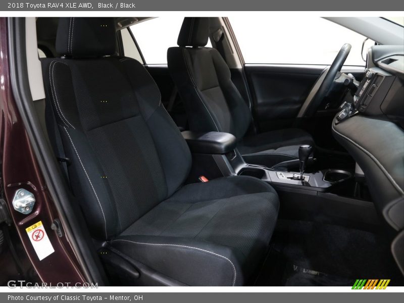 Black / Black 2018 Toyota RAV4 XLE AWD