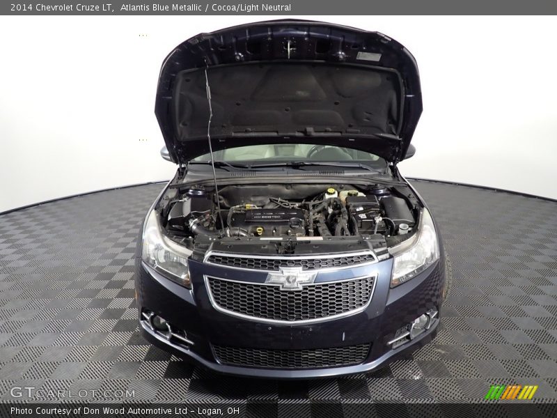 Atlantis Blue Metallic / Cocoa/Light Neutral 2014 Chevrolet Cruze LT