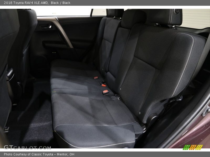 Black / Black 2018 Toyota RAV4 XLE AWD