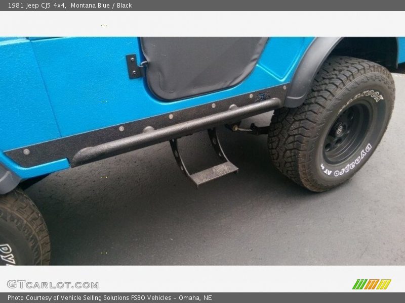  1981 CJ5 4x4 Montana Blue