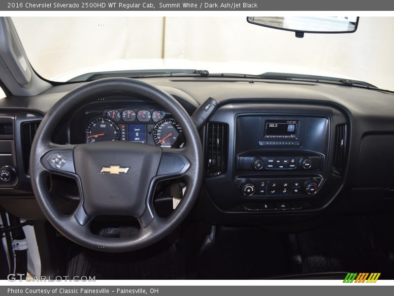 Summit White / Dark Ash/Jet Black 2016 Chevrolet Silverado 2500HD WT Regular Cab