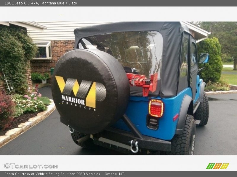  1981 CJ5 4x4 Montana Blue