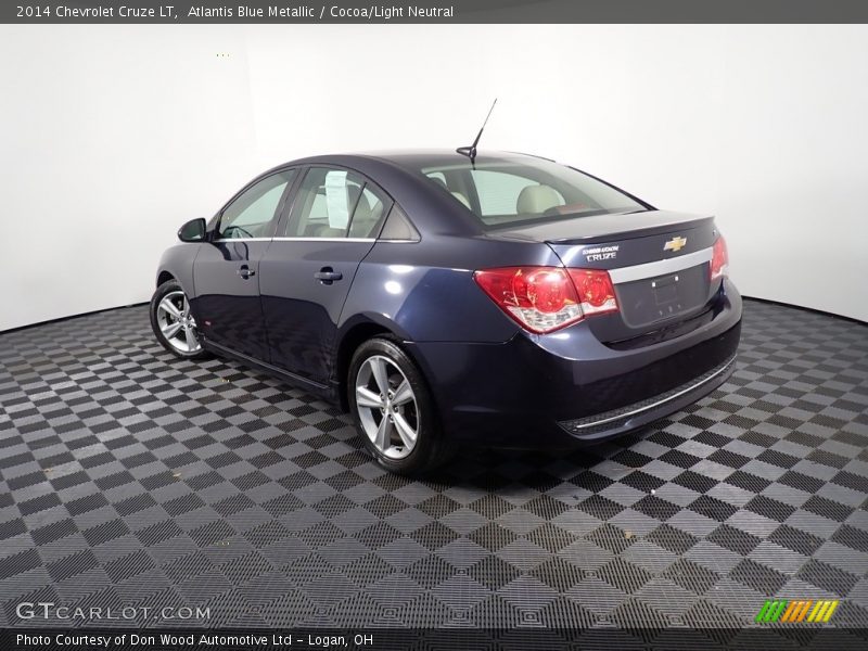 Atlantis Blue Metallic / Cocoa/Light Neutral 2014 Chevrolet Cruze LT