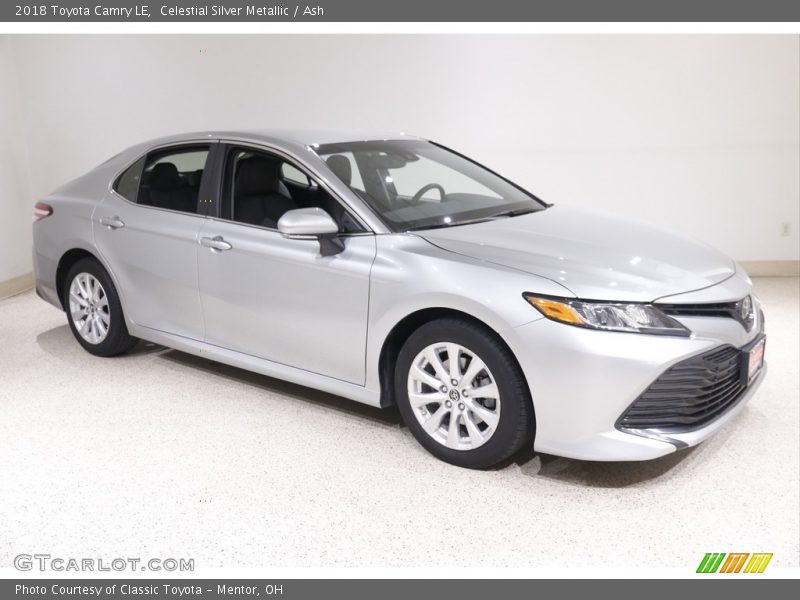 Celestial Silver Metallic / Ash 2018 Toyota Camry LE