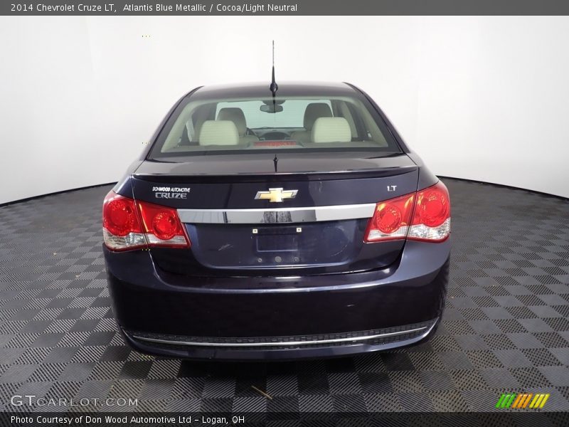 Atlantis Blue Metallic / Cocoa/Light Neutral 2014 Chevrolet Cruze LT