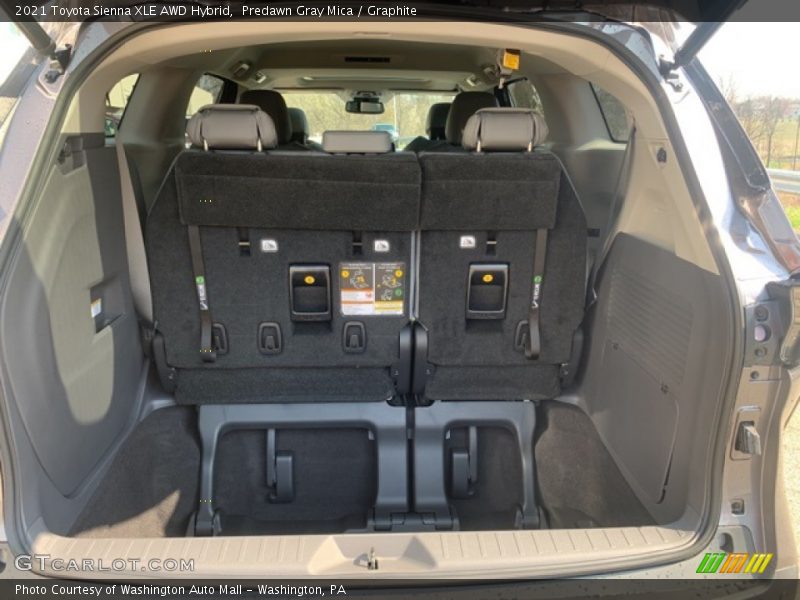 Predawn Gray Mica / Graphite 2021 Toyota Sienna XLE AWD Hybrid