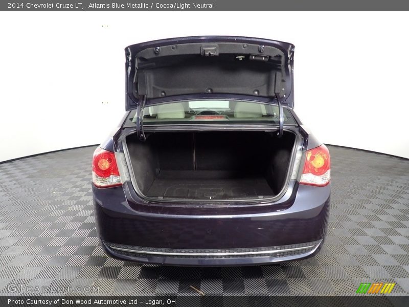 Atlantis Blue Metallic / Cocoa/Light Neutral 2014 Chevrolet Cruze LT