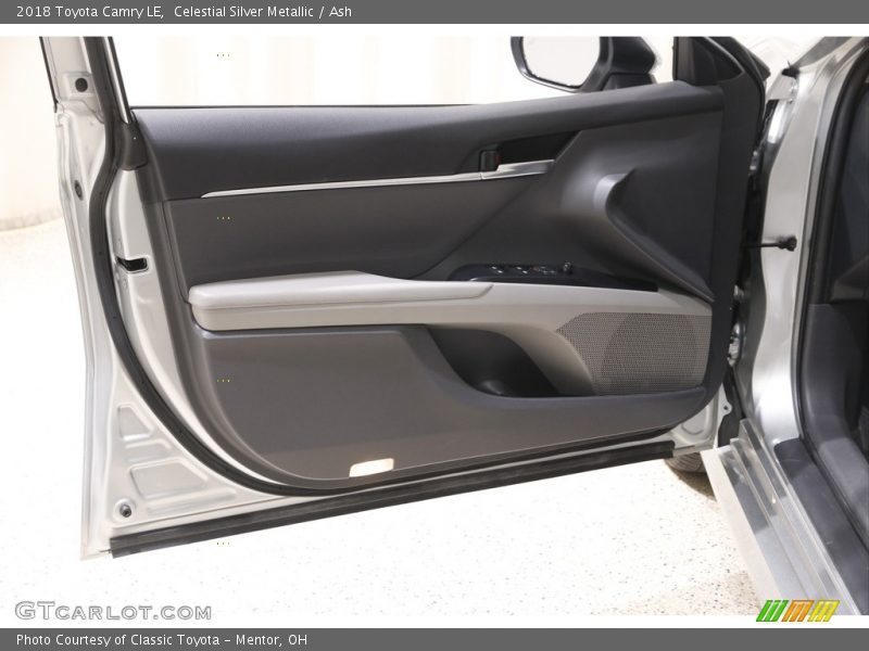 Celestial Silver Metallic / Ash 2018 Toyota Camry LE