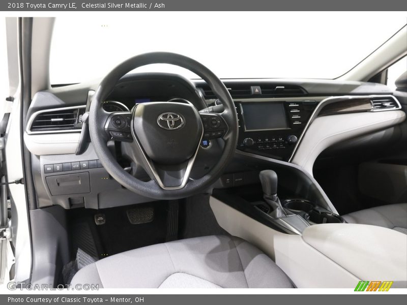 Celestial Silver Metallic / Ash 2018 Toyota Camry LE