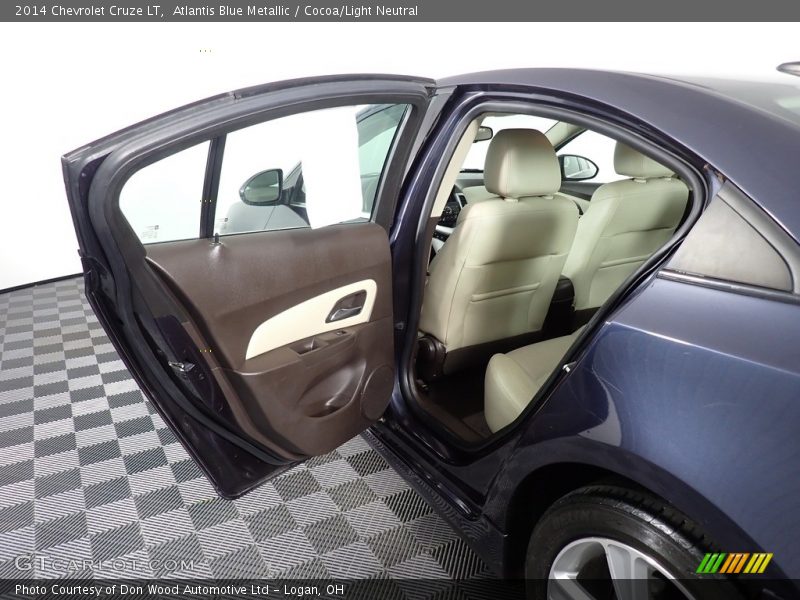 Atlantis Blue Metallic / Cocoa/Light Neutral 2014 Chevrolet Cruze LT