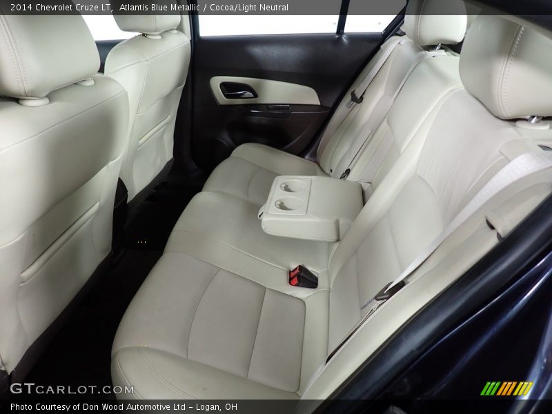 Atlantis Blue Metallic / Cocoa/Light Neutral 2014 Chevrolet Cruze LT