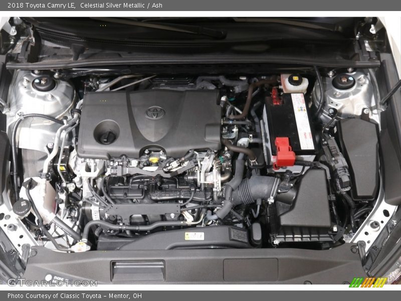 Celestial Silver Metallic / Ash 2018 Toyota Camry LE