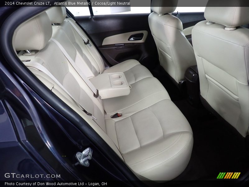 Atlantis Blue Metallic / Cocoa/Light Neutral 2014 Chevrolet Cruze LT