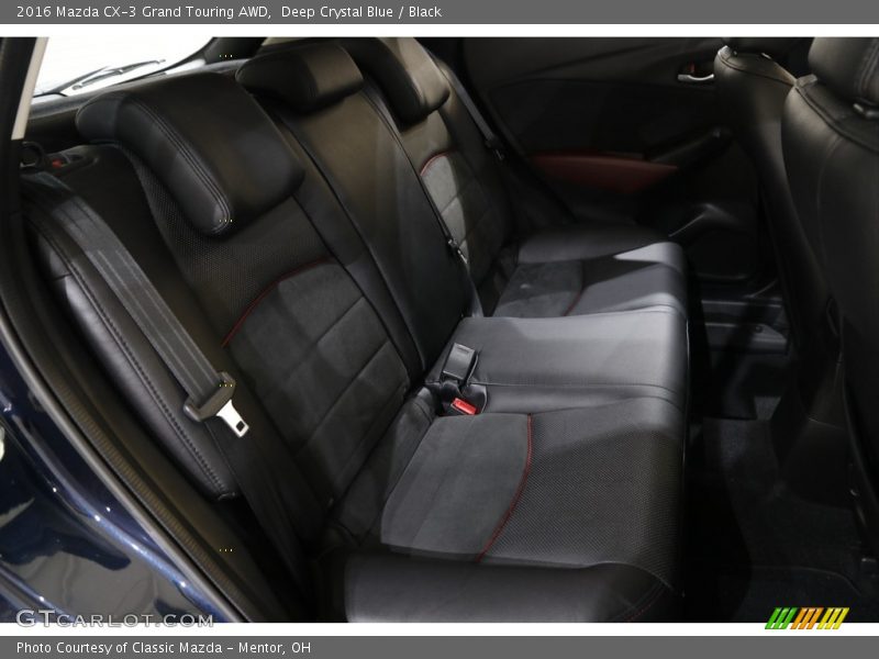Rear Seat of 2016 CX-3 Grand Touring AWD