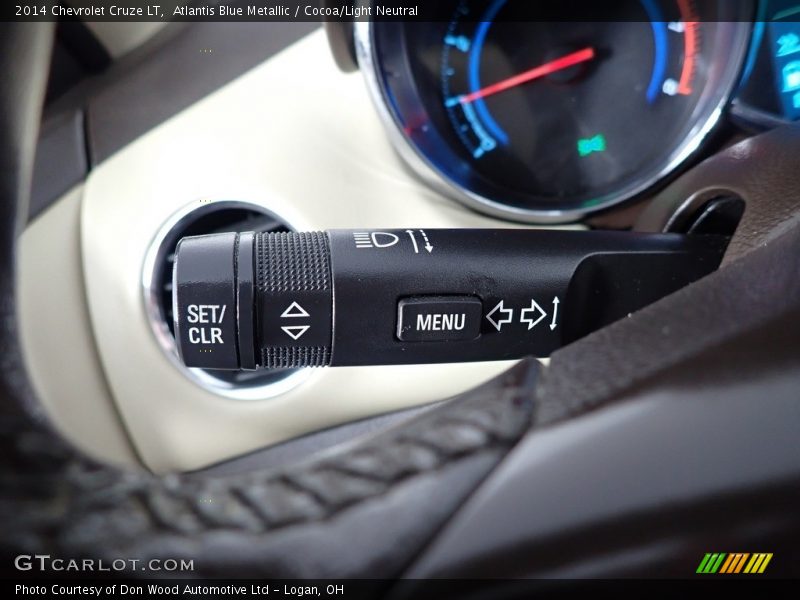 Atlantis Blue Metallic / Cocoa/Light Neutral 2014 Chevrolet Cruze LT