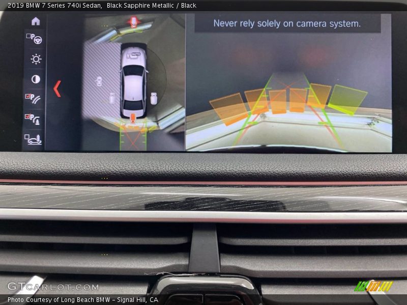 Black Sapphire Metallic / Black 2019 BMW 7 Series 740i Sedan