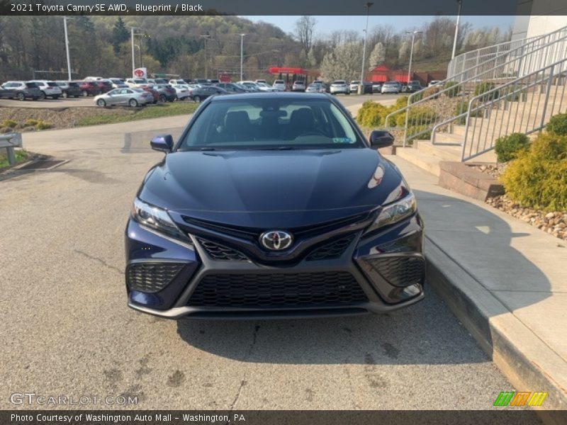 Blueprint / Black 2021 Toyota Camry SE AWD