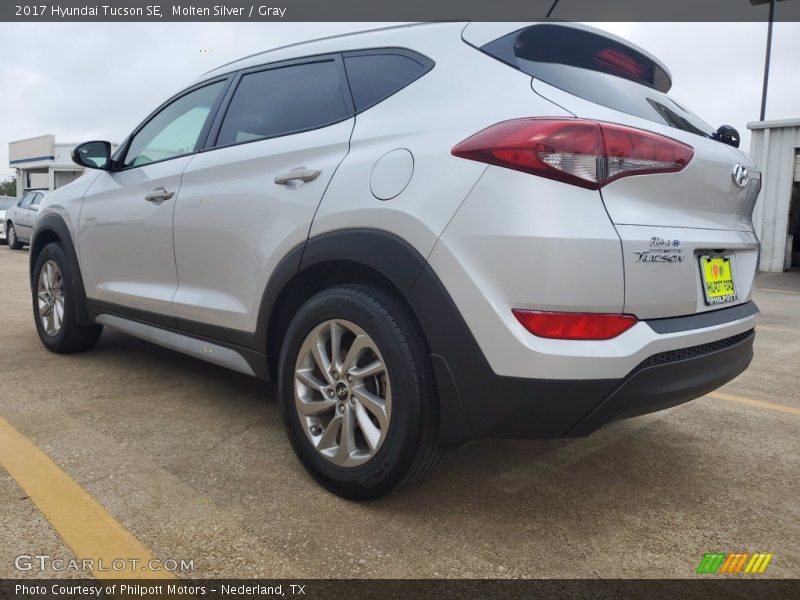 Molten Silver / Gray 2017 Hyundai Tucson SE