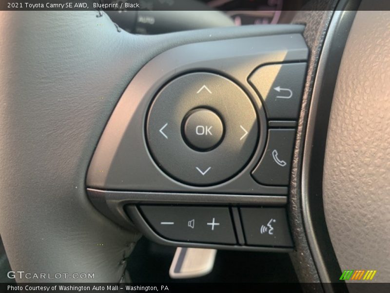 Blueprint / Black 2021 Toyota Camry SE AWD