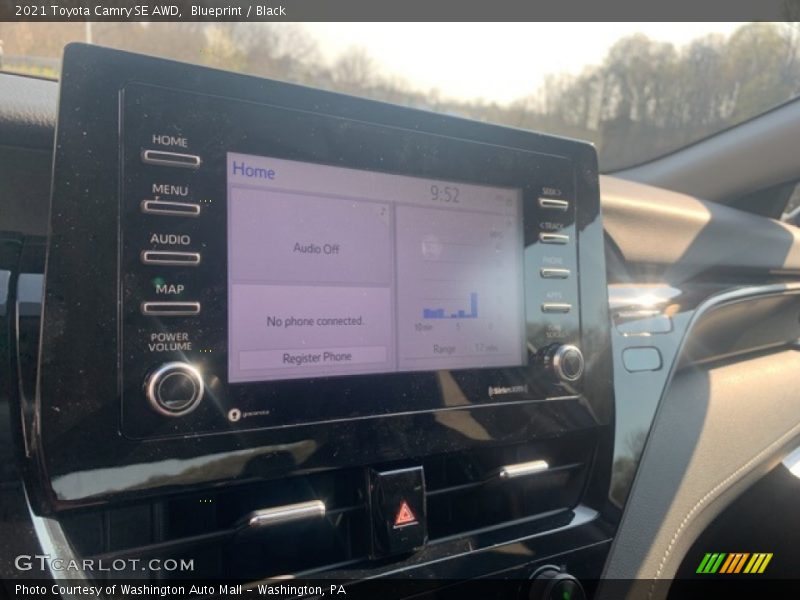 Blueprint / Black 2021 Toyota Camry SE AWD