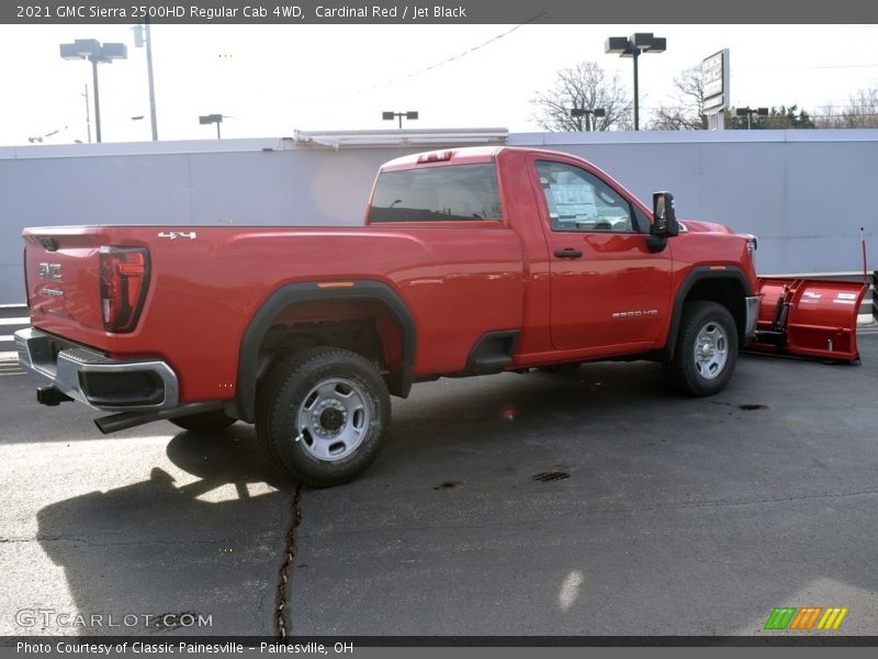 Cardinal Red / Jet Black 2021 GMC Sierra 2500HD Regular Cab 4WD