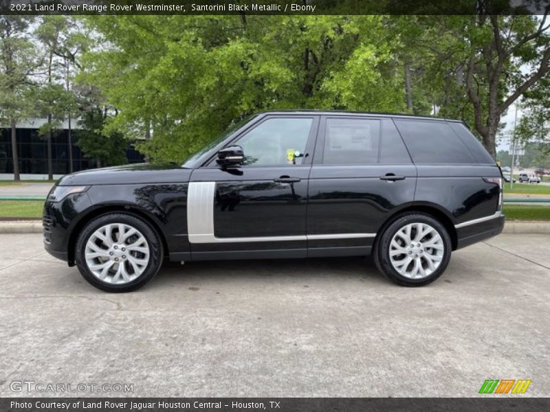 2021 Range Rover Westminster Santorini Black Metallic