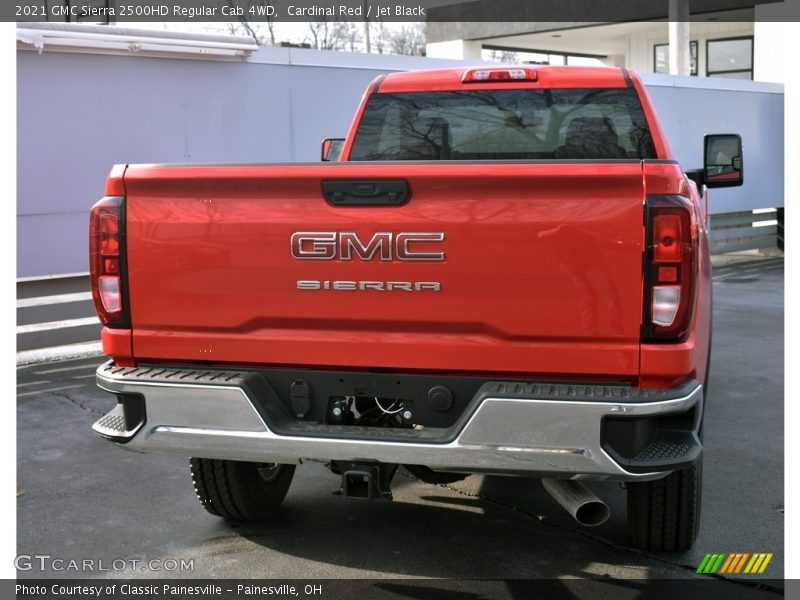 Cardinal Red / Jet Black 2021 GMC Sierra 2500HD Regular Cab 4WD