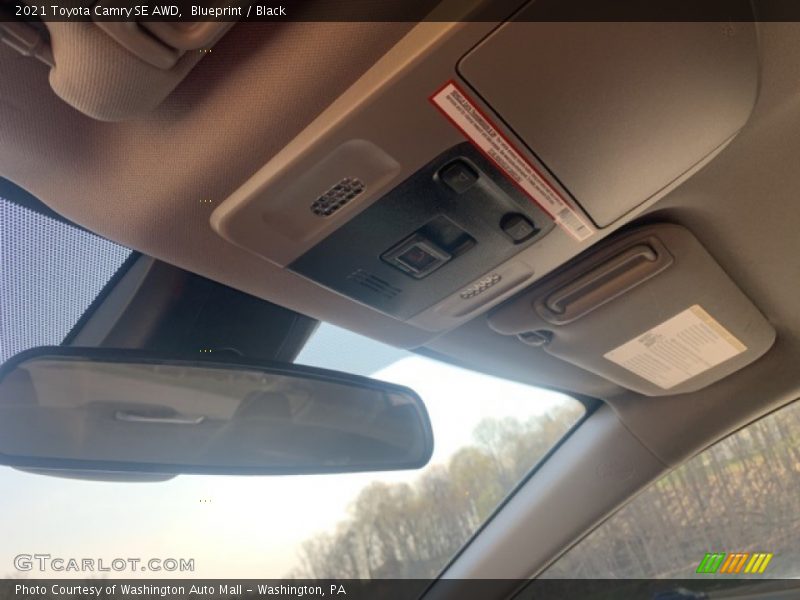 Blueprint / Black 2021 Toyota Camry SE AWD