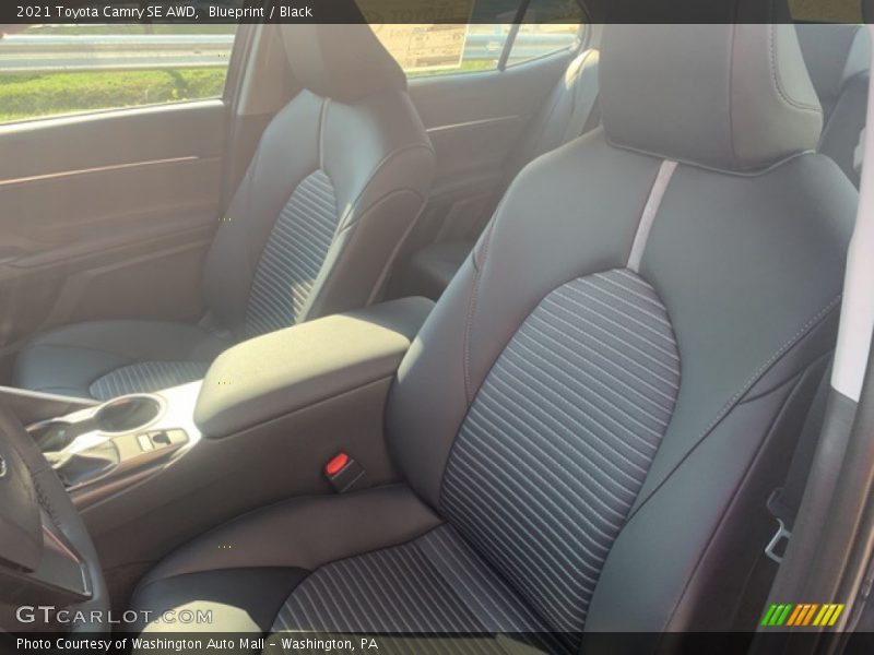 Blueprint / Black 2021 Toyota Camry SE AWD