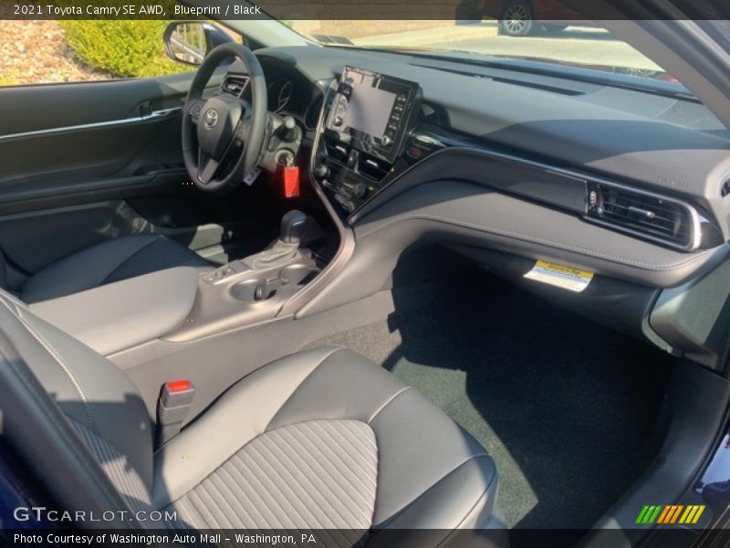 Blueprint / Black 2021 Toyota Camry SE AWD