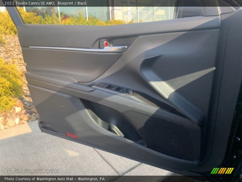 Blueprint / Black 2021 Toyota Camry SE AWD