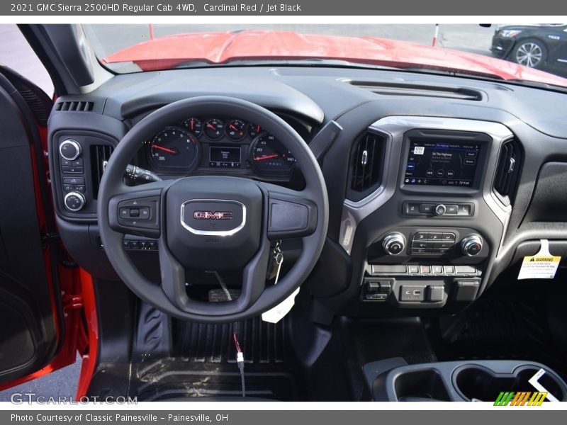 Cardinal Red / Jet Black 2021 GMC Sierra 2500HD Regular Cab 4WD