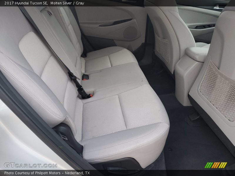 Molten Silver / Gray 2017 Hyundai Tucson SE