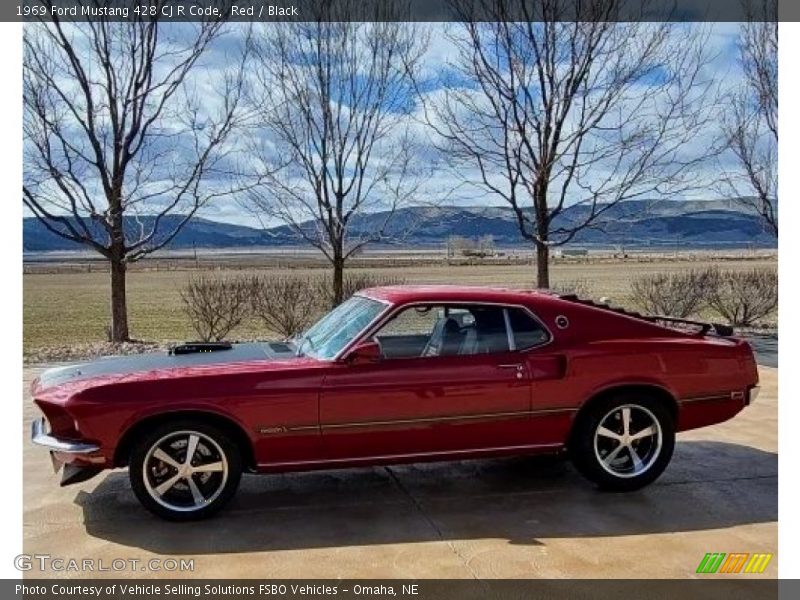 Red / Black 1969 Ford Mustang 428 CJ R Code