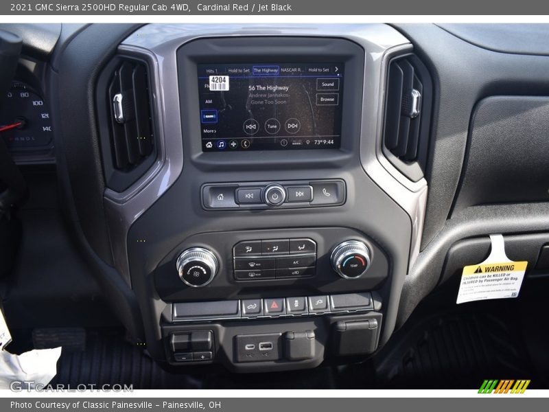 Cardinal Red / Jet Black 2021 GMC Sierra 2500HD Regular Cab 4WD