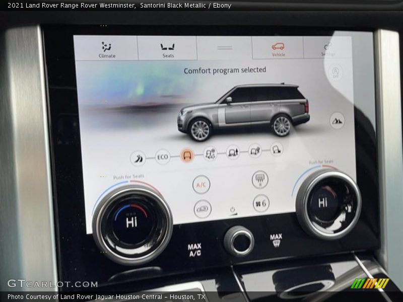 Santorini Black Metallic / Ebony 2021 Land Rover Range Rover Westminster